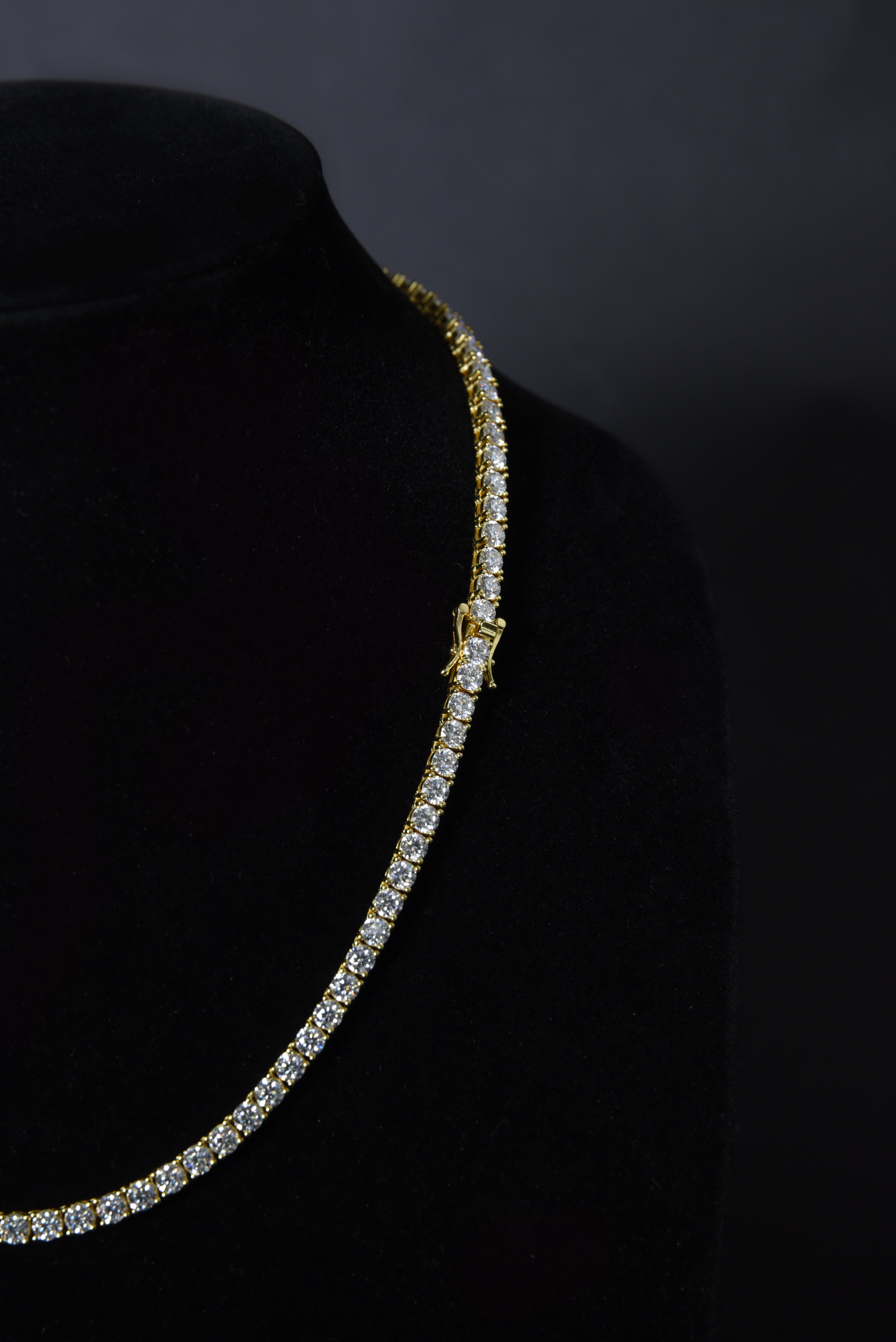 Moissanite Tennis Chains 3MM
